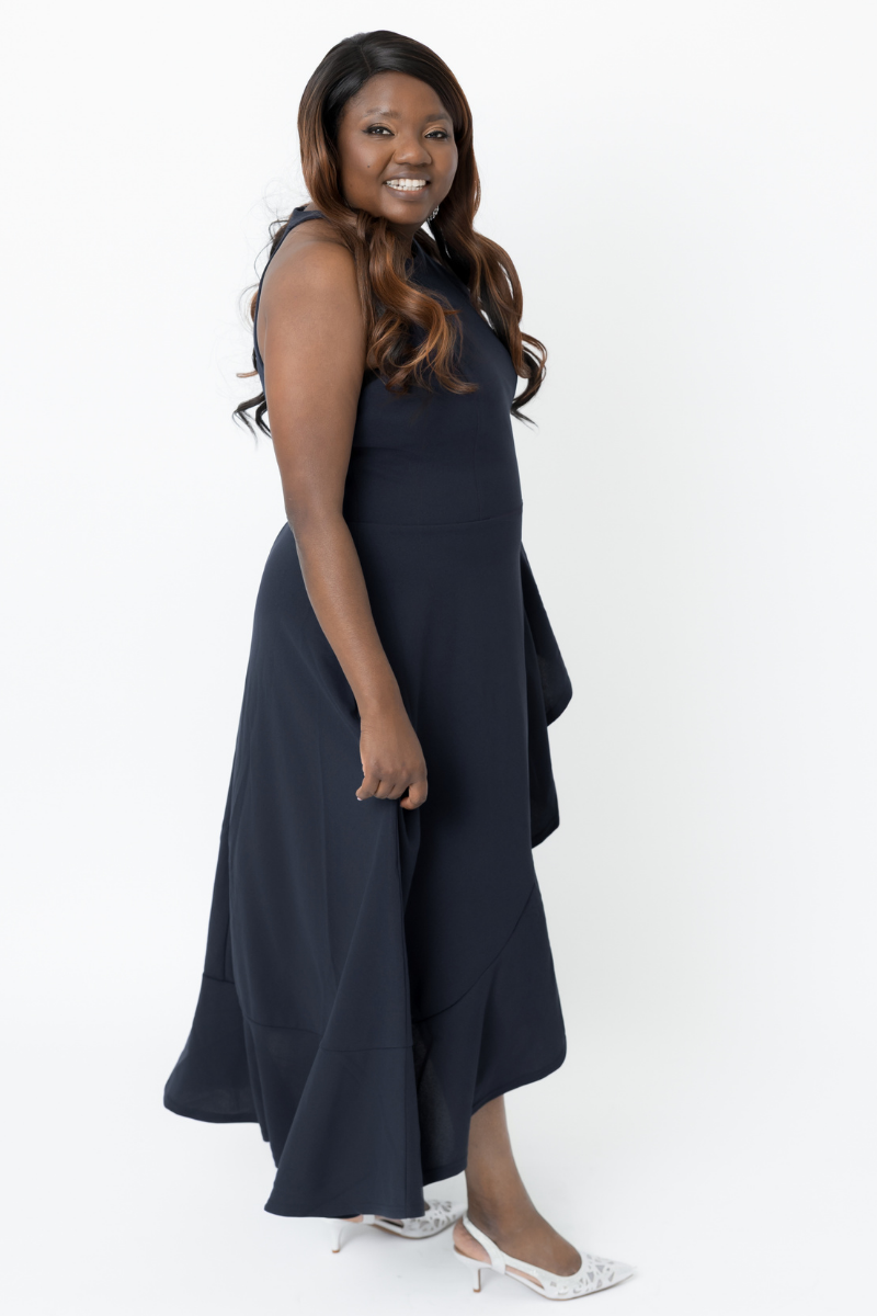 Girl In Dark Blue