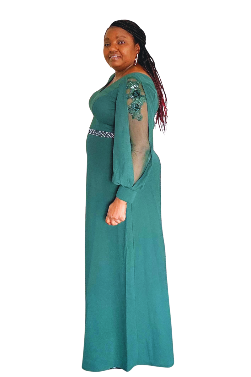 Elegance Green Dress