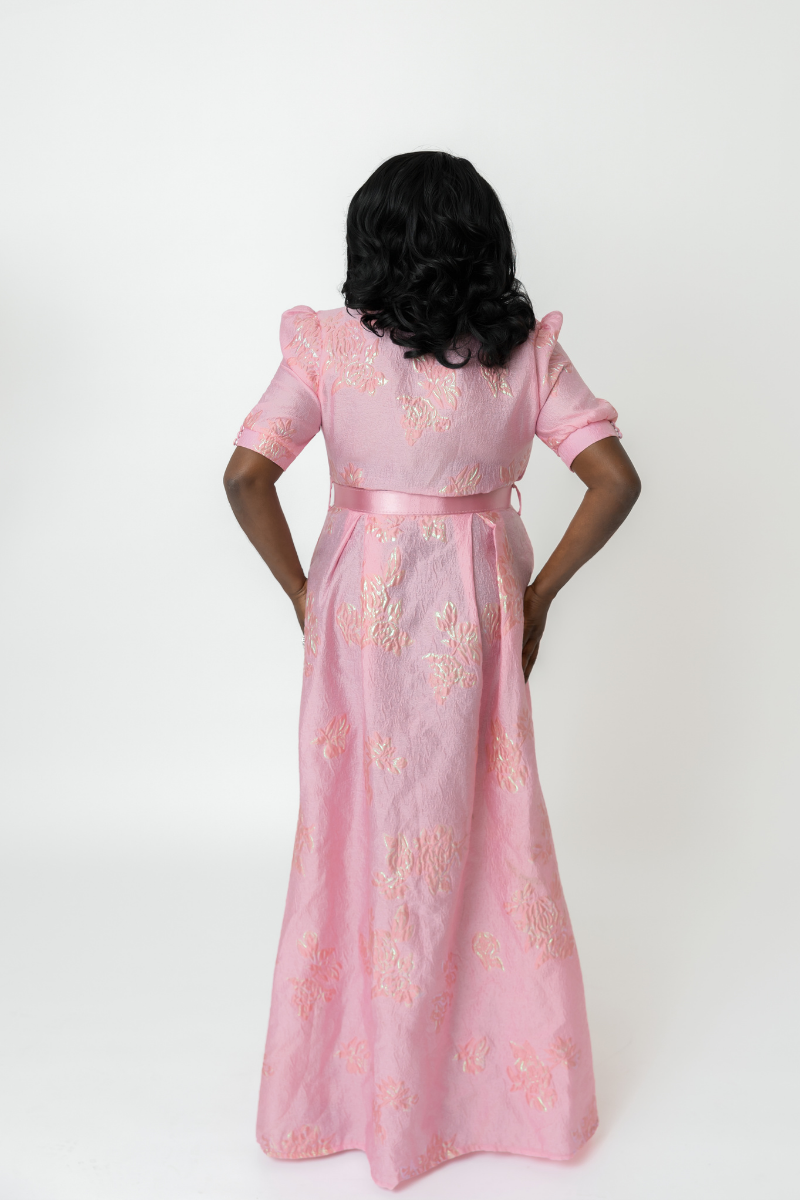 Fushia Flourish Pink Dress