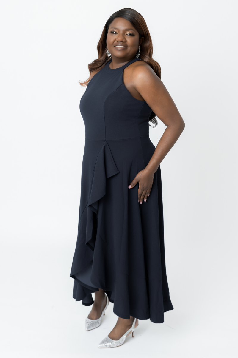 Girl In Dark Blue