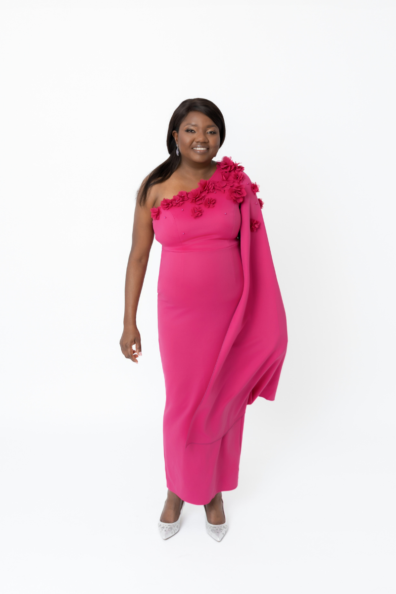 Petal Bloom Dress- Pink