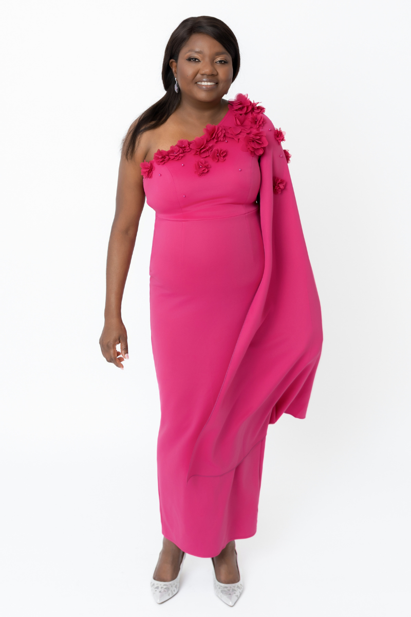 Petal Bloom Dress- Pink