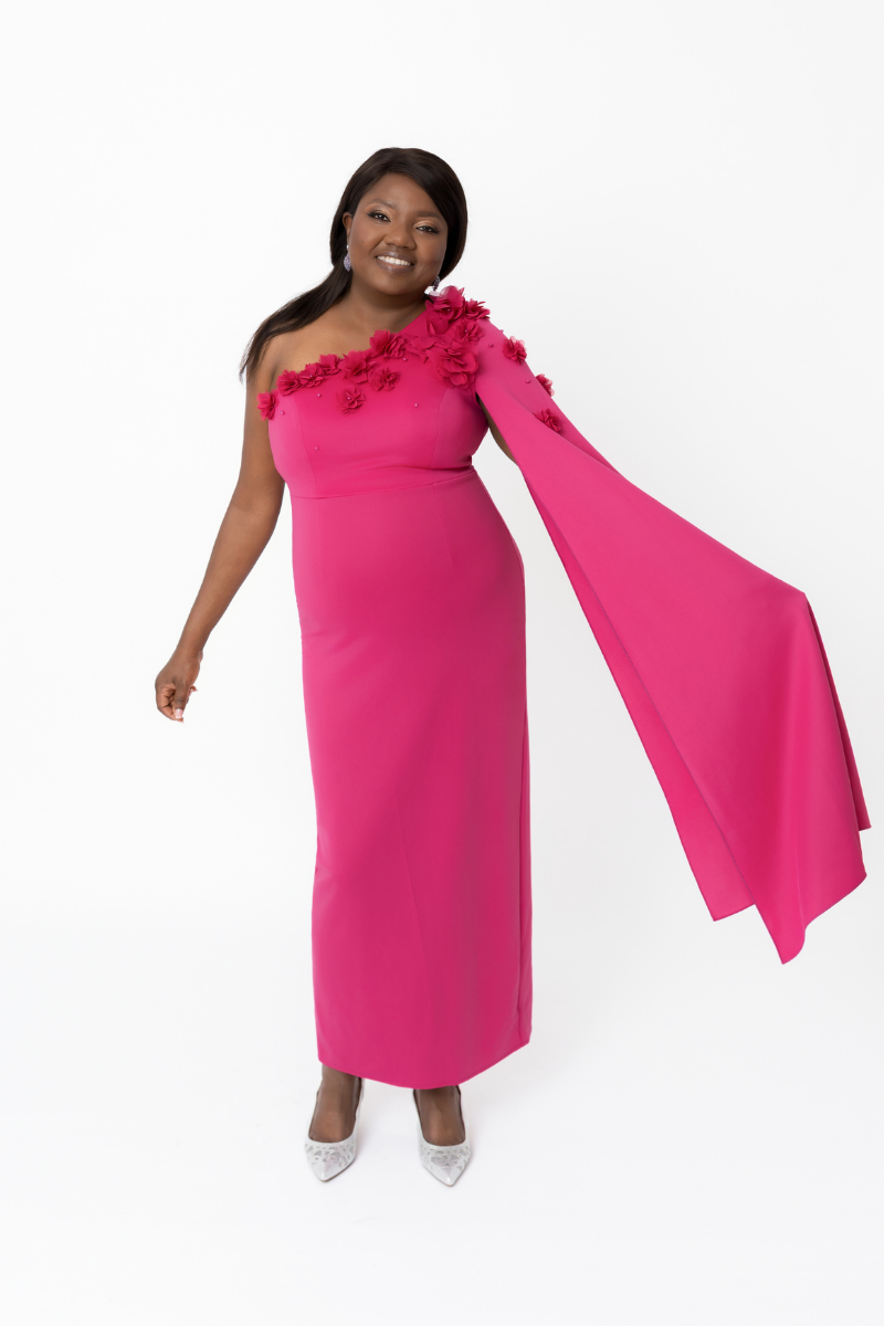 Petal Bloom Dress- Pink