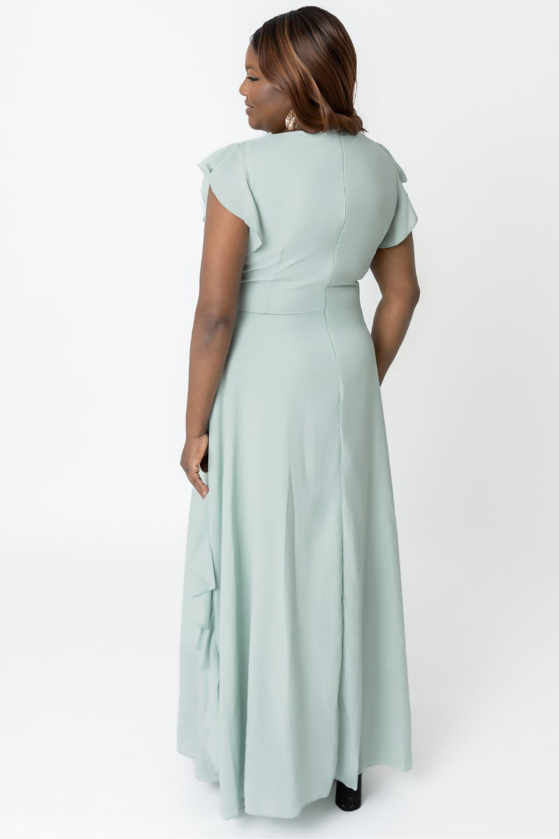 Buttery Lively Green Dress