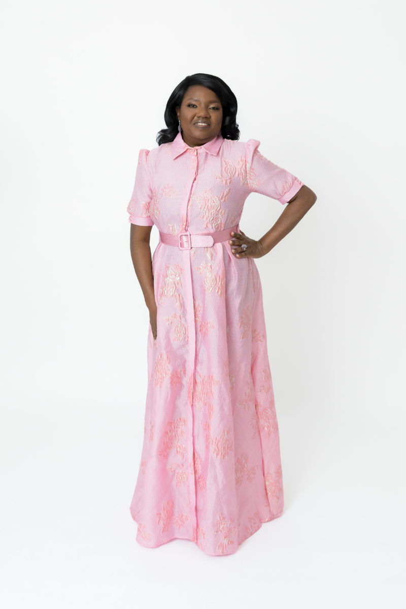 Fushia Flourish Pink Dress