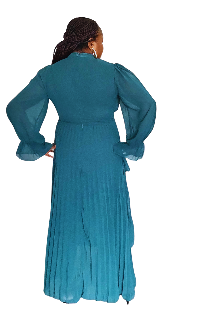 Grace Teal Dress