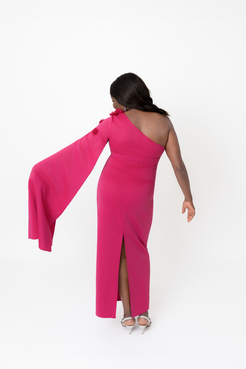 Petal Bloom Dress- Pink