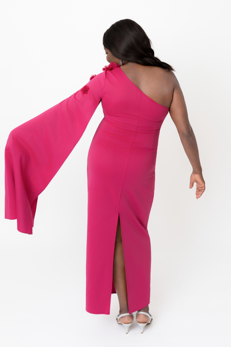 Petal Bloom Dress- Pink